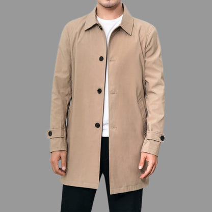 Elegant Men's Trench Coat