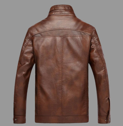 JACKET MADE OF HIGH-QUALITY ARTIFICIAL LEATHER