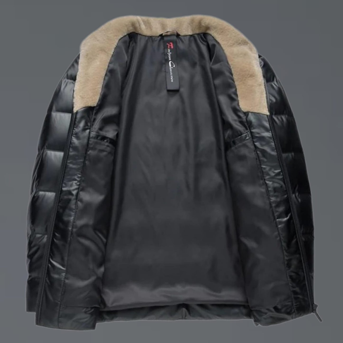 Luxury insulated men's jacket