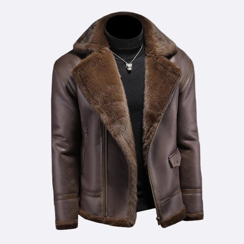 Stylish men's winter jacket