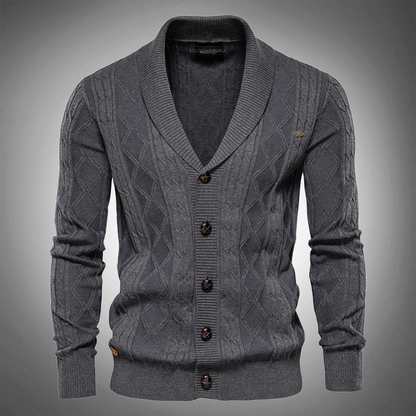 Fashionable men's cardigan