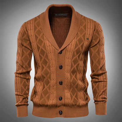 Fashionable men's cardigan