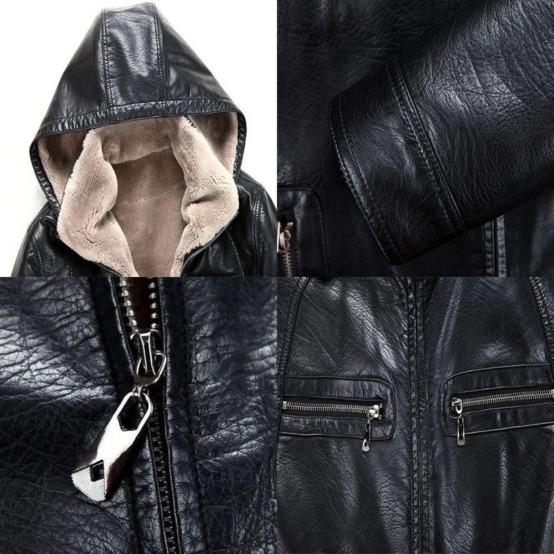 Insulated Men's Hooded Jacket