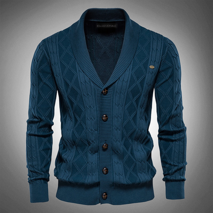 Fashionable men's cardigan