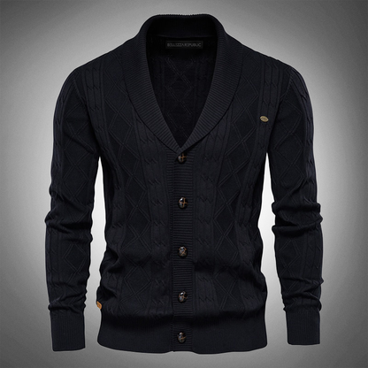 Fashionable men's cardigan