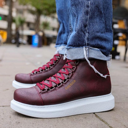 LUXURY HIGH-SOLED SNEAKERS