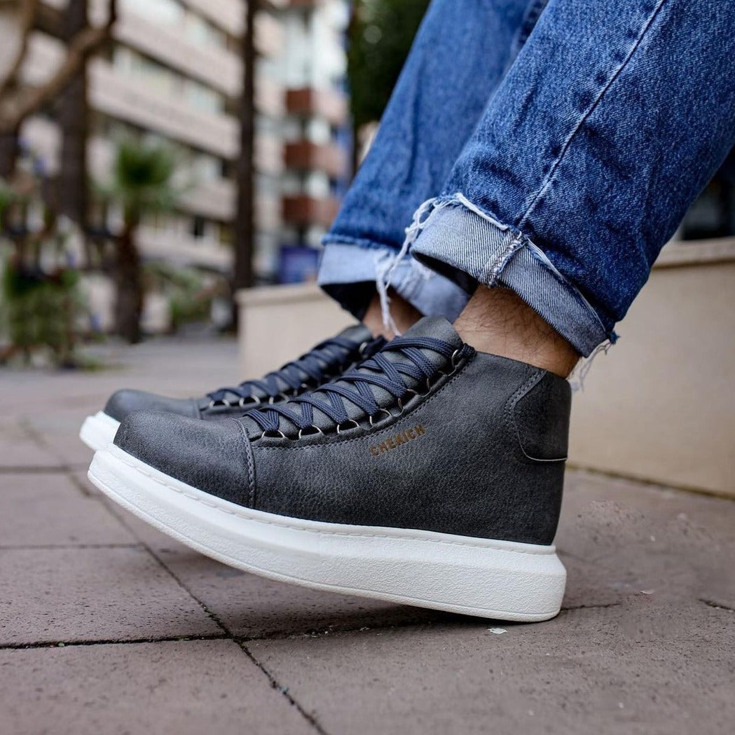 LUXURY HIGH-SOLED SNEAKERS