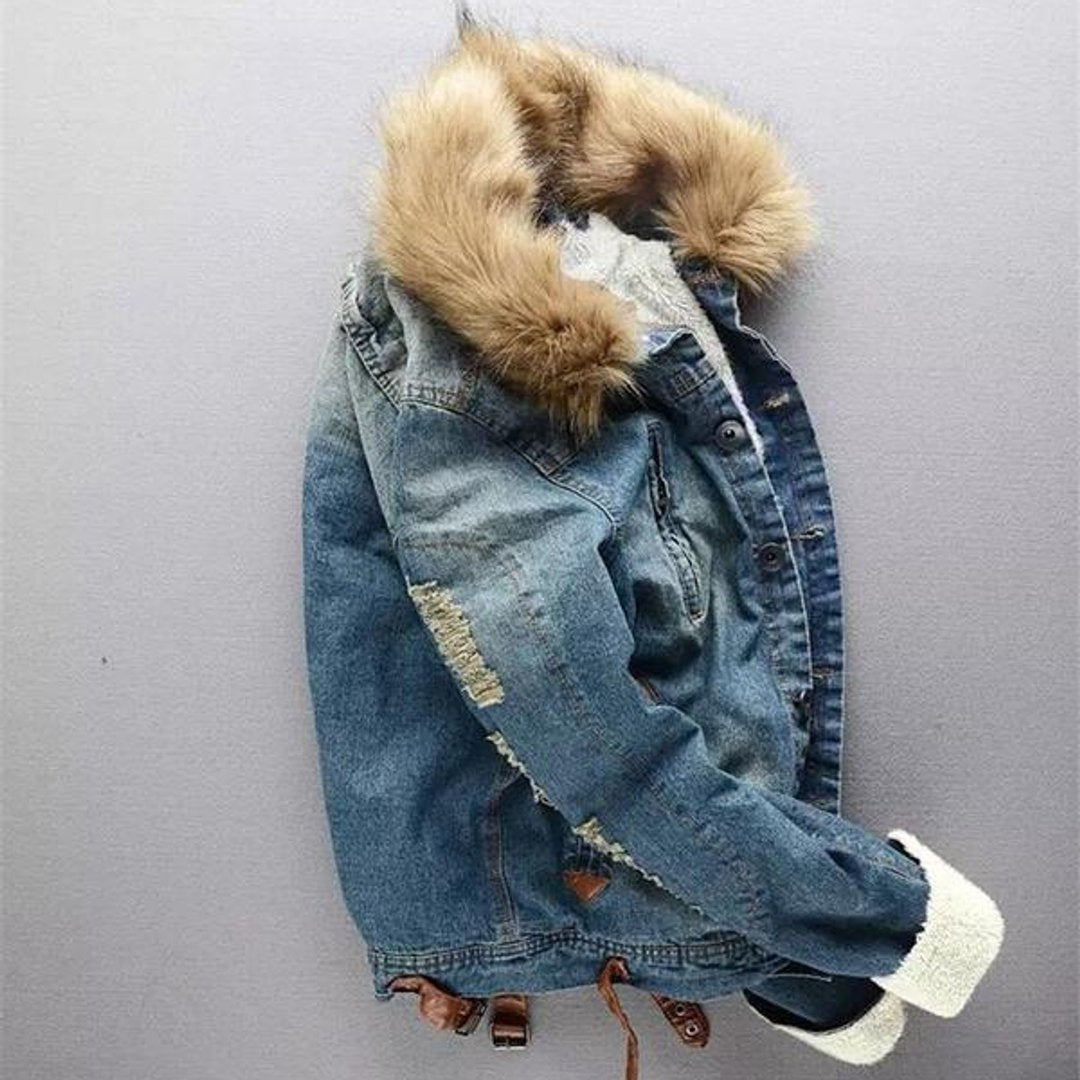 Denim casual jacket