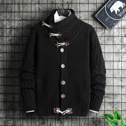 MEN'S HIGH-NECKED SWEATER