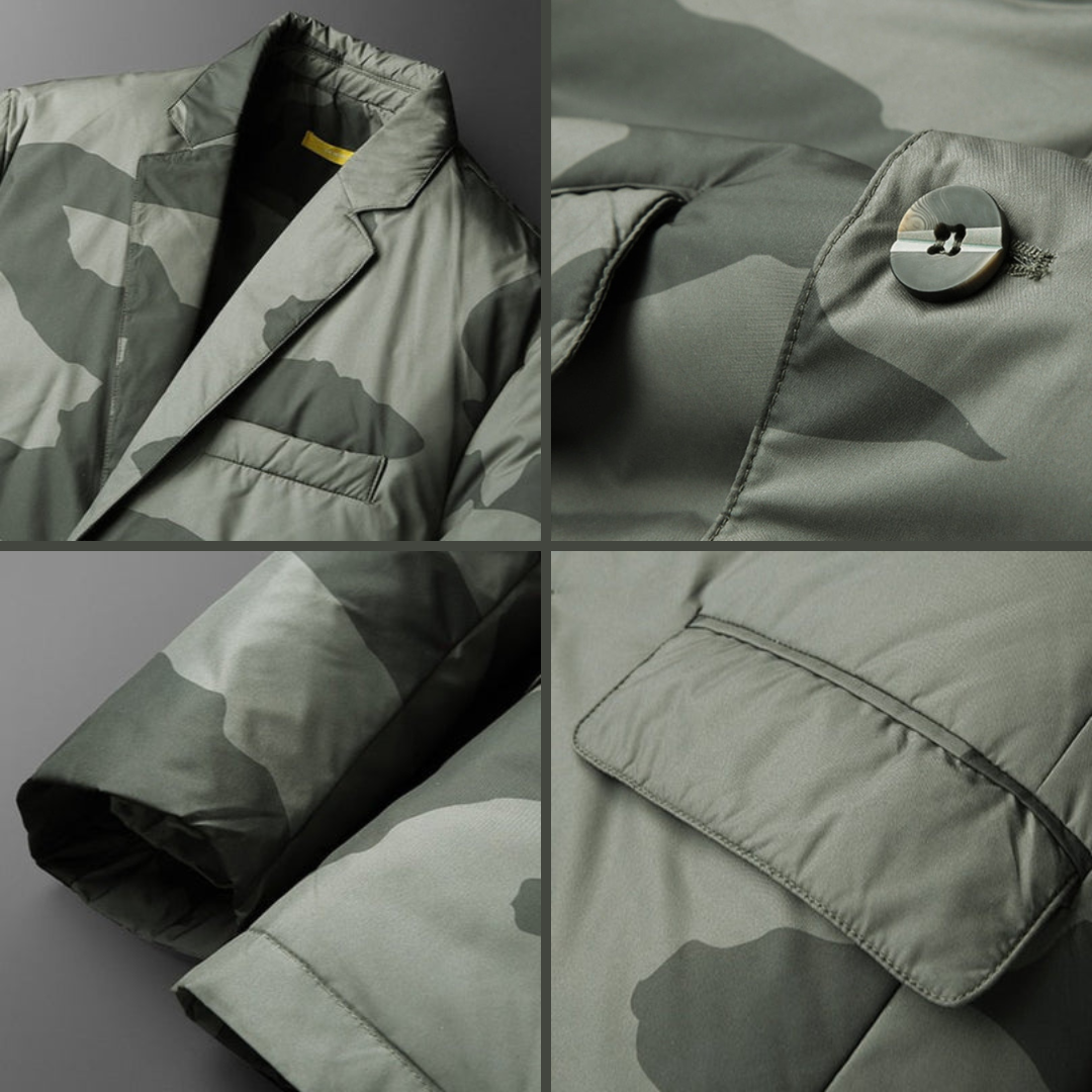 Luxury Camouflage Blazer