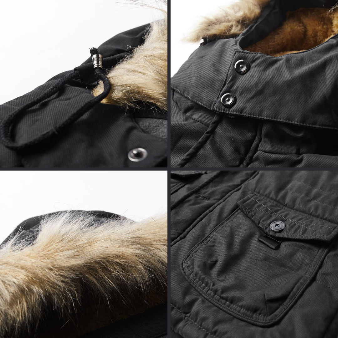 WINTER JACKET MEN WITH HOOD