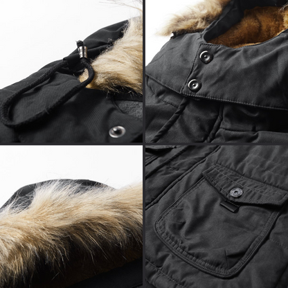 WINTER JACKET MEN WITH HOOD