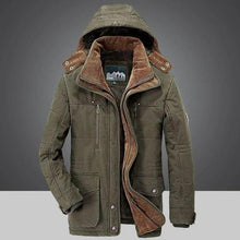Load image into Gallery viewer, Winter Jacket Men With Hood
