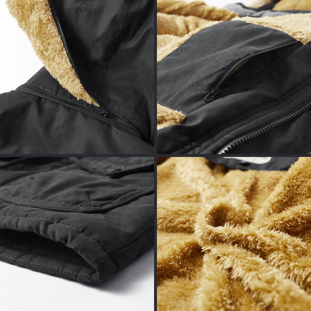 WINTER JACKET MEN WITH HOOD