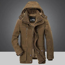 Load image into Gallery viewer, Winter Jacket Men With Hood
