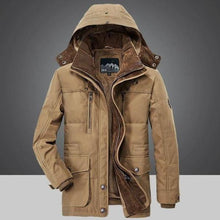 Load image into Gallery viewer, Winter Jacket Men With Hood
