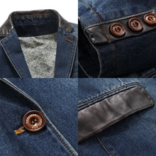Load image into Gallery viewer, Branded Men&#39;s Denim blazer

