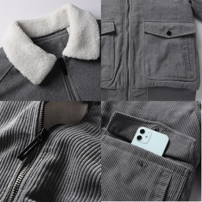 Corduroy Warm Men Jacket