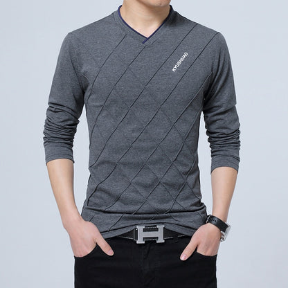 Cotton T-shirt with long sleeves