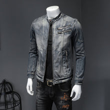 Load image into Gallery viewer, Fashionable Denim jacket

