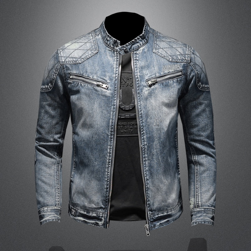 Insulated denim jacket