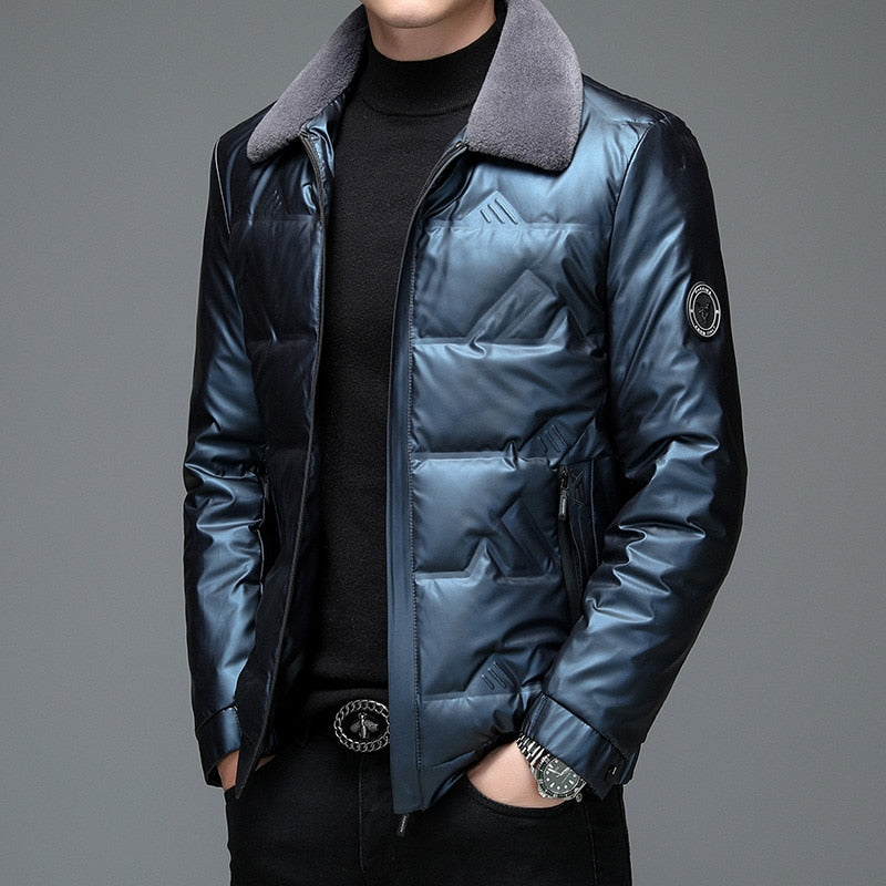 Stylish men's insulated jacket