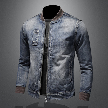 Insulated denim jacket