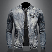 Load image into Gallery viewer, Fashionable Denim jacket
