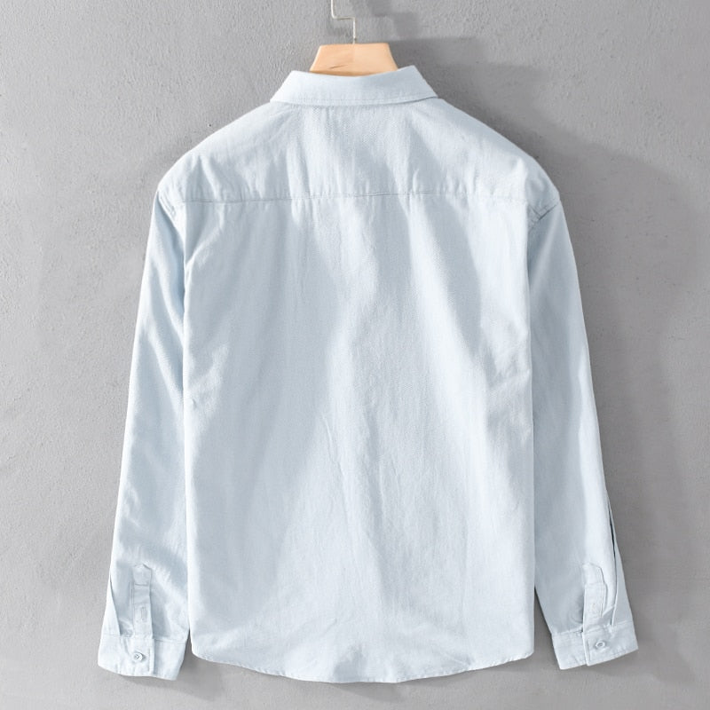 Cotton shirt with embroidery