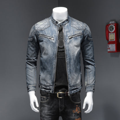 Insulated denim jacket