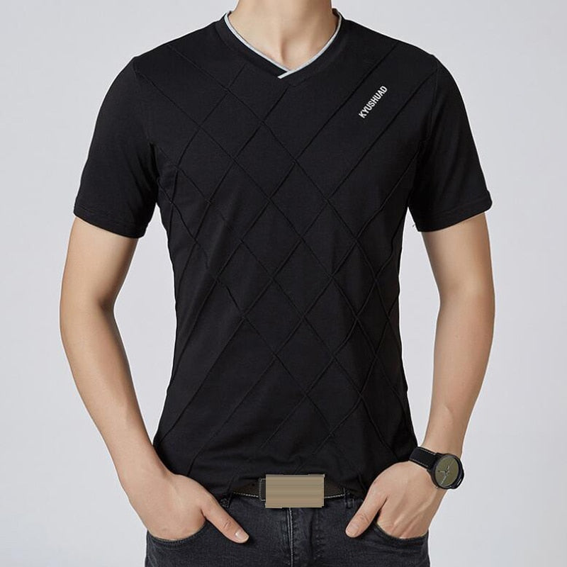 Cotton T-shirt with short sleeves