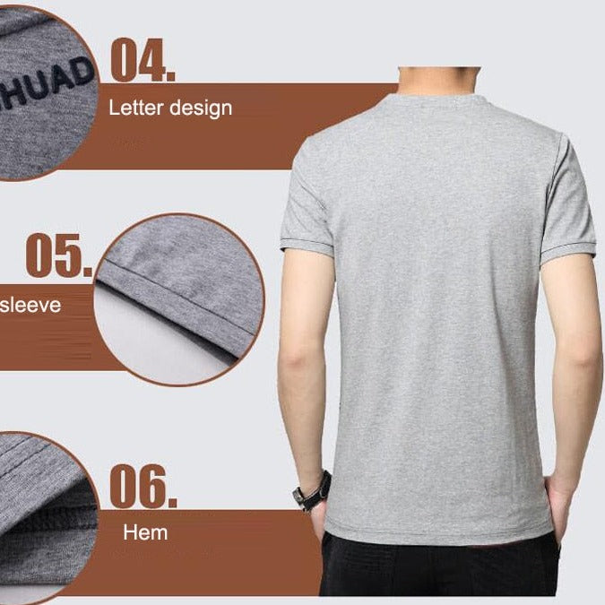 Cotton T-shirt with short sleeves