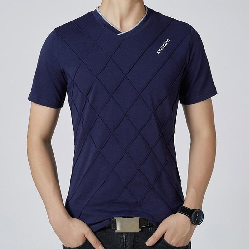 Cotton T-shirt with short sleeves