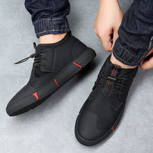 Load image into Gallery viewer, BLACK MEN&#39;S CASUAL SNEAKERS
