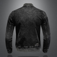 Load image into Gallery viewer, Stylish Black Denim jacket
