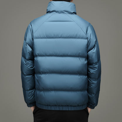 Men's plain down jacket