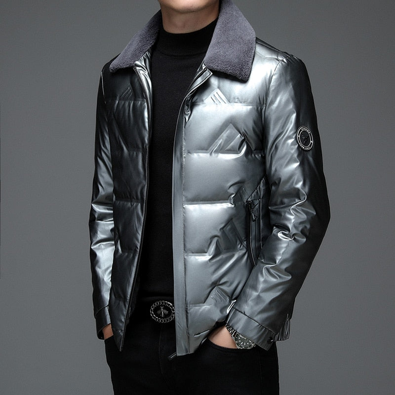 Stylish men's insulated jacket