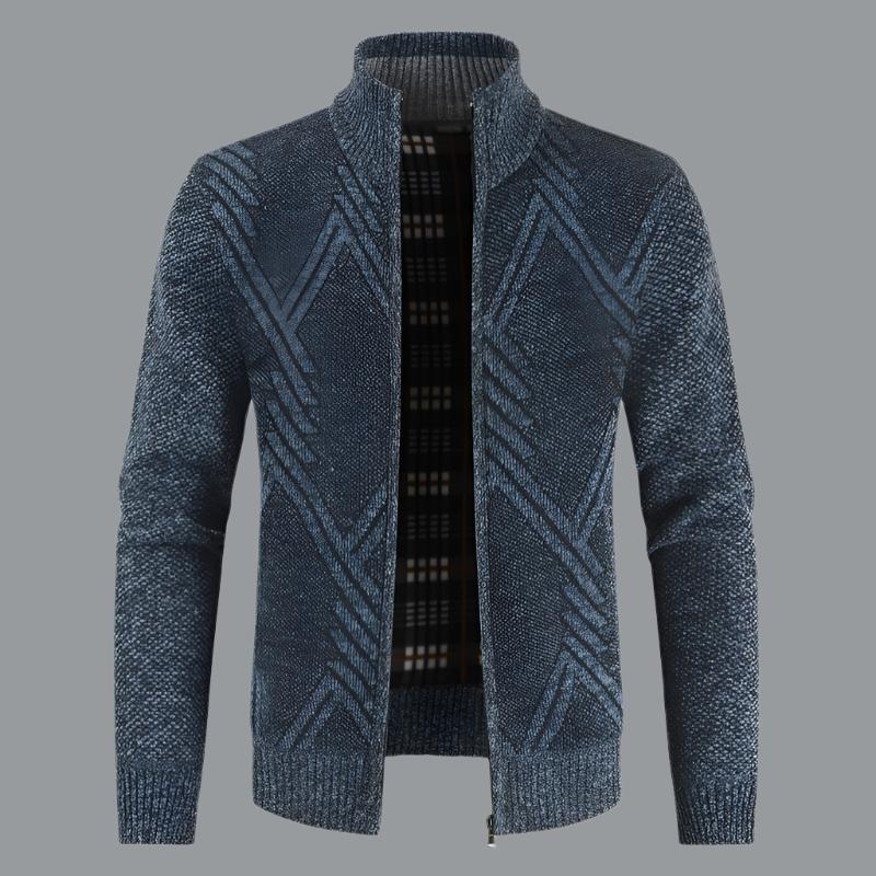 Men's zip-up Cardigan