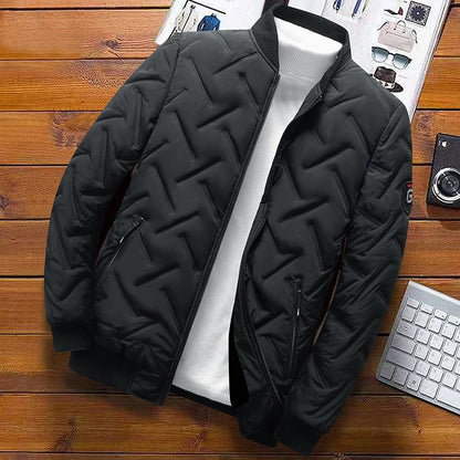 Stylish Mens Quilted Jacket