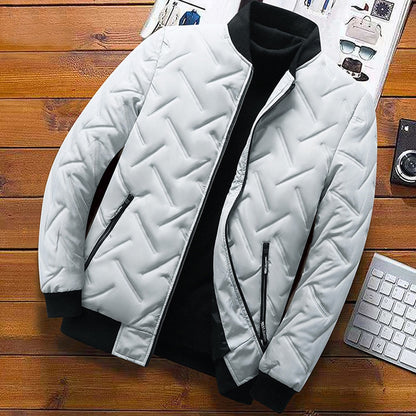 Stylish Mens Quilted Jacket