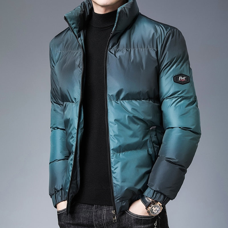 Stylish insulated men's jacket