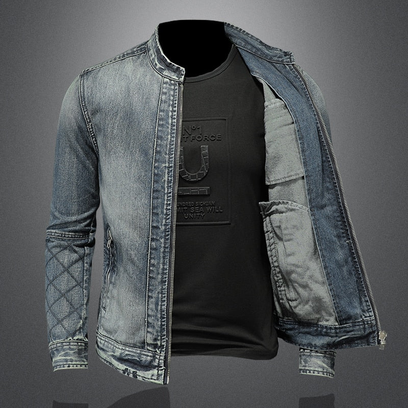 Stylish Men's Denim Jacket