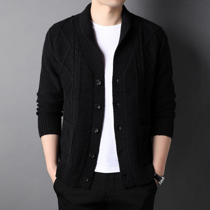 Stylish plain cardigan