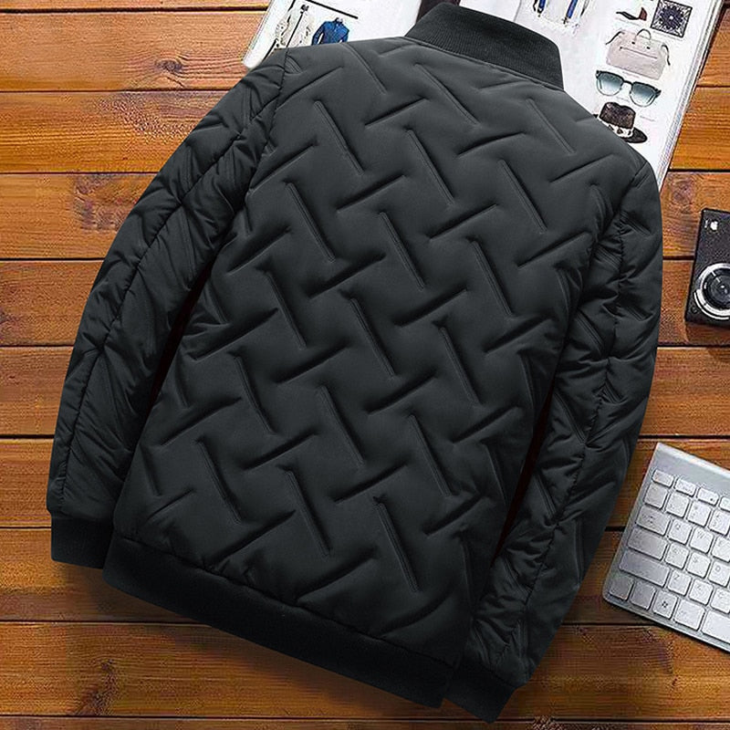 Stylish Mens Quilted Jacket