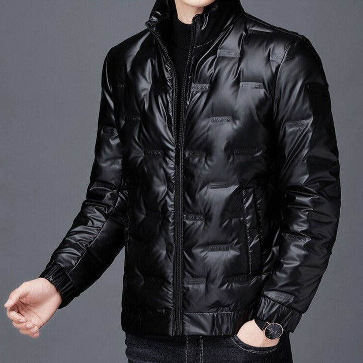 Stylish insulated men's jacket