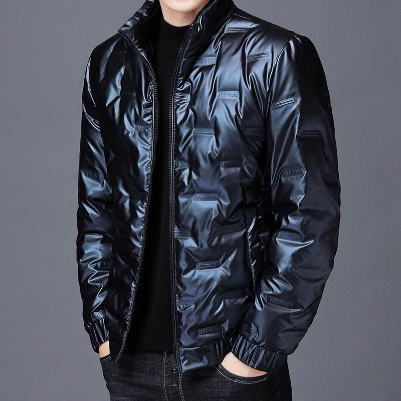 Stylish insulated men's jacket