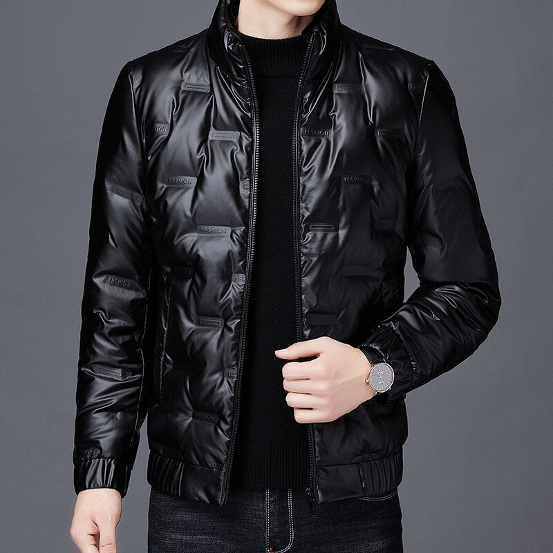 Stylish insulated men's jacket