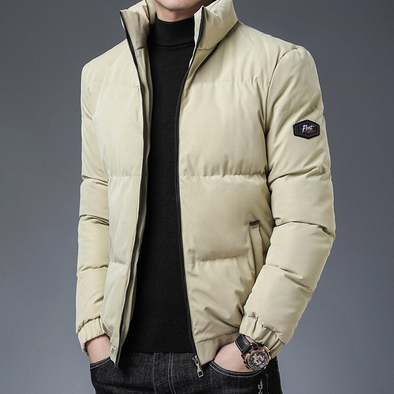 Stylish insulated men's jacket