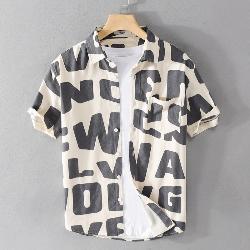 SHORT SLEEVE COTTON SHIRT