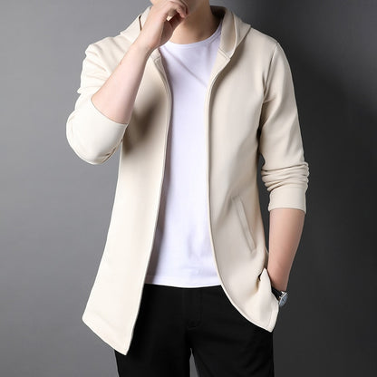 Stylish Men's Cardigan with Hood